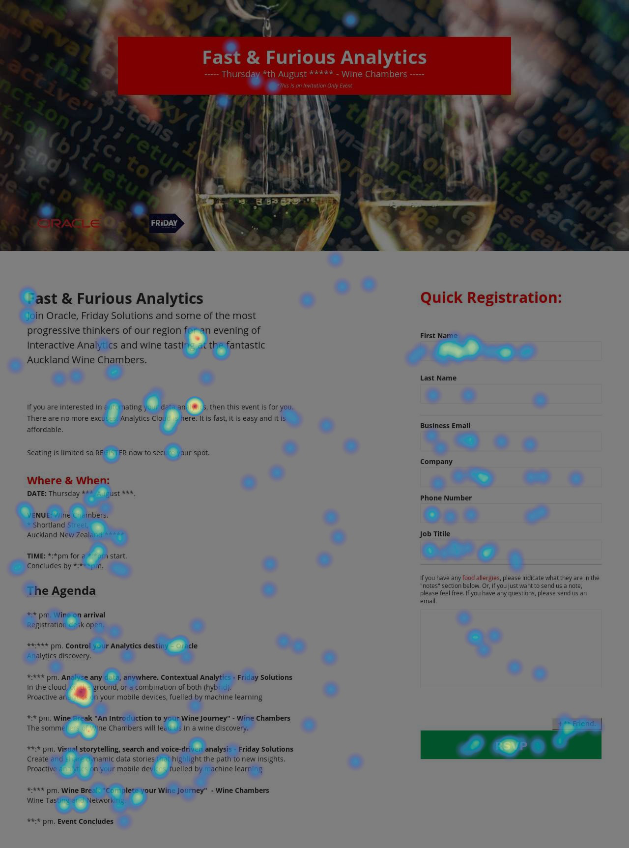 HeatMap Oracle Friday Solutions